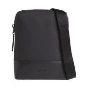 Calvin Klein Sensuell Reporter Crossbody Väska Svart Black, Herr