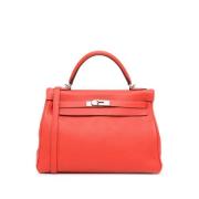 Hermès Vintage Pre-owned Laeder handvskor Red, Dam