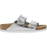 Birkenstock Silver Sandaler för Kvinnor Gray, Dam