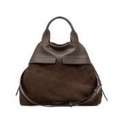 Gianni Chiarini Duna Icona Ljus Mocka Tote Brown, Dam