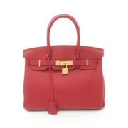 Hermès Vintage Pre-owned Laeder handvskor Red, Dam