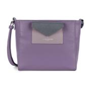 Lancaster Cross Body Bags Purple, Dam