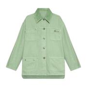 Blumarine Jeansjacka Green, Dam