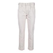 Isabel Marant Étoile Bomulls Casual Byxor White, Dam