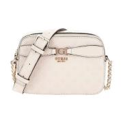 Guess Taupe Konvertibel Crossbody Väska Deesa Beige, Dam