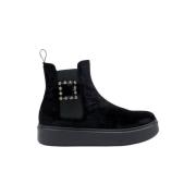 Frau Chelsea Boots Black, Dam