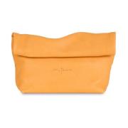 Cortana Delhi S, persika läderclutch Yellow, Dam