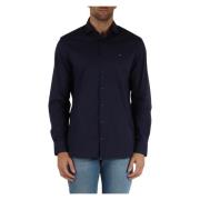 Tommy Hilfiger Slim Fit Stretch Bomullsskjorta Blue, Herr