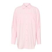 Soaked in Luxury Casual Skjortblus Ballerina Stil Pink, Dam