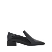 Salvatore Ferragamo Fyrkantig Tå Loafer Sko Black, Dam