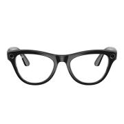 Ray-Ban Meta Skyler Fotochromatic Smart Glasögon Black, Dam