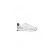 Calvin Klein Vita Läder Sneaker Herrskor White, Herr