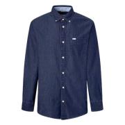 Pepe Jeans Skjorta Blue, Herr