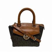 Michael Kors Pre-owned Pre-owned Canvas handvskor Brown, Dam