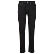 Michael Kors Svart Slim Fit Denim Jeans Black, Herr