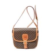 Celine Vintage Pre-owned Canvas celine-vskor Brown, Dam