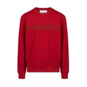 Iceberg Rundhalsad sweatshirt med logotyp Red, Herr