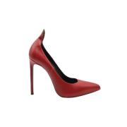 Yves Saint Laurent Vintage Pre-owned Laeder klackskor Red, Dam