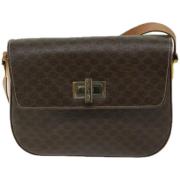 Celine Vintage Pre-owned Canvas celine-vskor Brown, Dam