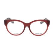 Bottega Veneta Röda Acetatramar med Läderur Red, Dam