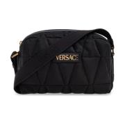 Versace Axelväska med logotyp Black, Herr