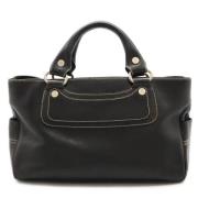 Celine Vintage Pre-owned Laeder handvskor Black, Dam