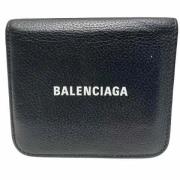 Balenciaga Vintage Pre-owned Laeder plnbcker Black, Dam