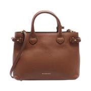 Burberry Vintage Pre-owned Laeder handvskor Brown, Dam