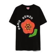 Kenzo Svart Crew Neck T-shirts och Polos Black, Dam