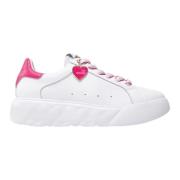 Love Moschino Casual Sneakers för Vardagsbruk White, Dam