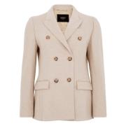 Seventy Ull Beige Blazer Damjacka Beige, Dam