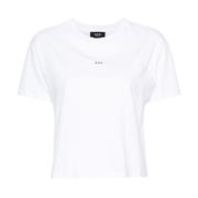 A.p.c. Micro Logo Print T-shirt White, Dam