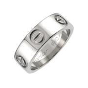 Cartier Vintage Pre-owned Platina ringar Gray, Dam