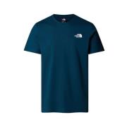 The North Face Redbox Herr T-shirt Blue, Herr