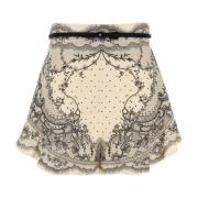 Zimmermann Linne Crush Shorts Multicolor, Dam