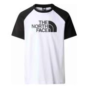 The North Face Raglan Easy T-shirt White, Herr