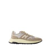 Hogan Hyperlight Läder Sneakers - Khaki Beige, Herr