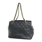 Chanel Vintage Pre-owned Laeder chanel-vskor Black, Dam