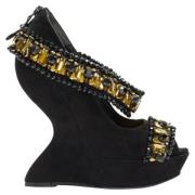 Alexander McQueen Pre-owned Pre-owned Mocka klackskor Black, Dam