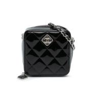 Chanel Vintage Pre-owned Laeder crossbodyvskor Black, Dam