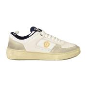 Bally Läder Sneakers - Gummisula White, Herr