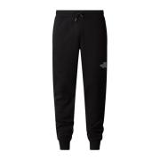 The North Face Sweatpants i bomullsblandning med elastisk midja Black,...