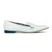 Prosperine Mjuk Patentloafer med 15mm Klack White, Dam