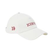 Iceberg Basebollkeps med kontrasterande logotyp Beige, Herr