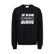 Iceberg 50-årsjubileum crewneck sweatshirt Black, Herr