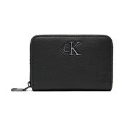 Calvin Klein Kompakt Plånbok Damkollektion Black, Dam