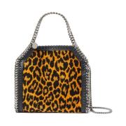 Stella McCartney Leopardmönstrad Axelväska Brun Brown, Dam