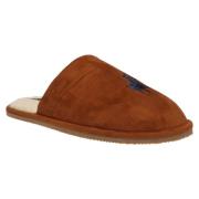 Ralph Lauren Klarence Big PP Tofflor Brown, Herr