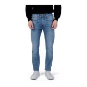 GAS Slim Fit Bomulls Jeans Blue, Herr