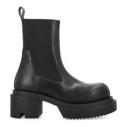 Rick Owens Stiliga Beatle Bogun Skor Black, Herr